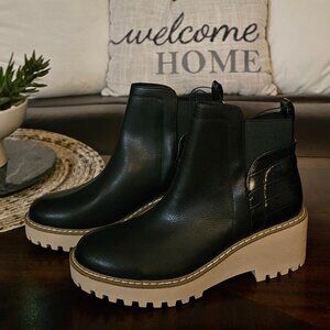 DV Dolce Vita Women's Nilano Ankle Bootie - Harness Style With Padded Sole - View #3